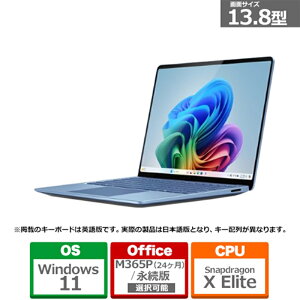Microsoft�i�}�C�N���\�t�g�j Surface Laptop�i��7����j13.8�^ /Copilot+ PC /Snapdragon X Elite ZGP-00072 ������ 16GB /SSD 512GB / �T�t�@�C�A