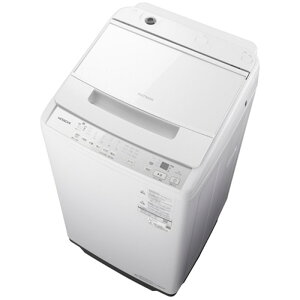 (���������ۏ�/�z���ݒu����)�����iHITACHI�j �S��������@�@�r�[�g�E�H�b�V�� BW-V70P W �z���C�g�@����e�ʁF7.0kg