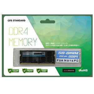 CFD̔ DDR4-2666 m[gp 1g D4N2666CS-16G eʁF16GB