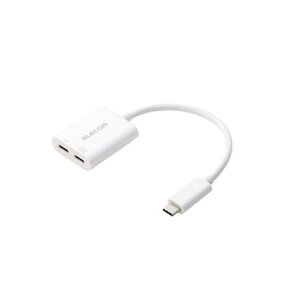 �G���R�� USB Type-C(TM)�ϊ��A�_�v�^�[ MPA-C2CPD100WH �z���C�g
