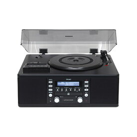 (長期無料保証)ティアック ターンテーブル付CDレコーダー LP-R550USB
