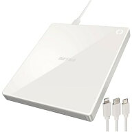 バッファロー（Buffalo） スマートフォン用CDレコーダー RR-C1-WH ホワイト