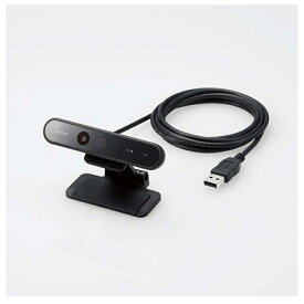 (アウトレット)エレコム 顔認証対応Webカメラ UCAM-CF20FBBK ブラック