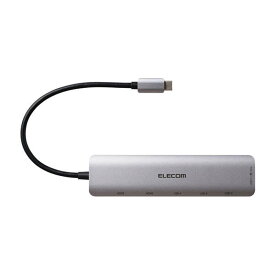 エレコム USB Type-C(TM)6in1ドッキングステーション DST-M060BPSV シルバー