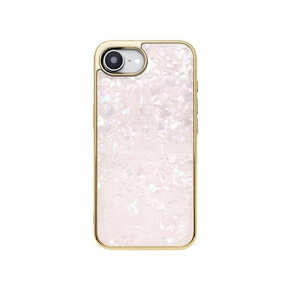 CCC�t�����e�B�A iPhone16e �Ή� �O���X�V�F���P�[�X�iGlass Shell Case �j UNI-CSIP25S-0GSPK �s���N