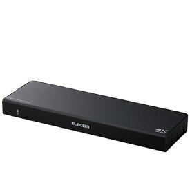 エレコム HDMI分配器/4K60p対応/1入力/8出力 VSP-HDP18BK ブラック