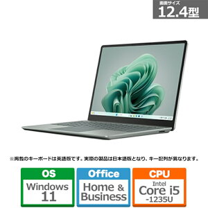 Microsofti}CN\tgj Surface Laptop Go 3 Core i5/8GB RAM/256GB SSD XK1-00010 Sage Z[W