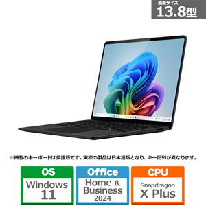 Microsofti}CN\tgj Surface Laptopi 7 j 13.8^ Snapdragon X Plus/16/512 Office 2024 /Copilot+ PC EP2-18284 ubN