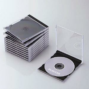 �G���R�� CD�^DVD�v���P�[�X CCD-JSCN10BK �u���b�N