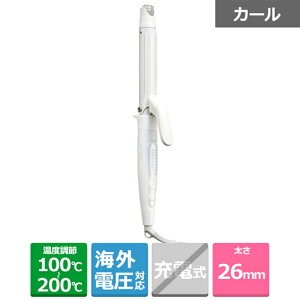 TESCOM �i�e�X�R���j �}�C�i�X�C�I���X�`�[���J�[���w�A�A�C�����i26mm�a) TM452B-W �V�F���z���C�g