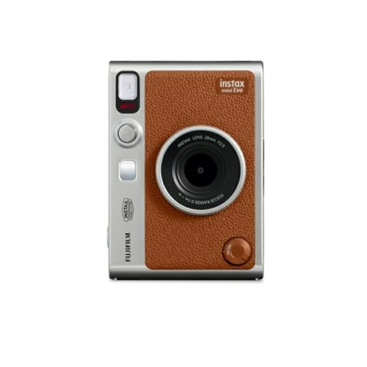 FUJIFILM（フジフイルム） ハイブリッドインスタントカメラ “チェキ” instax mini Evo INSTAX mini Evo  BROWN C ブラウン ケーズデンキ 