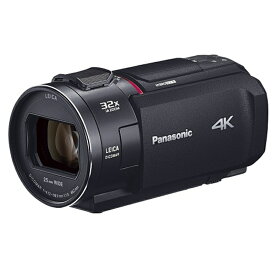 (長期無料保証)Panasonic（パナソニック） デジタル4Kビデオカメラ　内蔵メモリー（64GB）　Wi-Fi搭載 HC-VX2MS-K ブラック