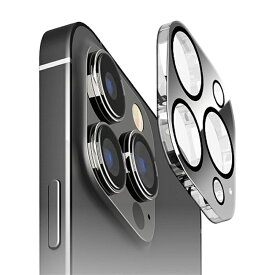 PGA iPhone 15 Pro / 15 Pro Max トリプルカメラ用 カメラフルプロテクター PG-23BCLG08MR ミラー