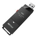 バッファロー USB 3.2（Gen.1）対応 テレビ対応・スティック型SSD SSD-PUT500U3-BKC ブラック　SSD：500GB