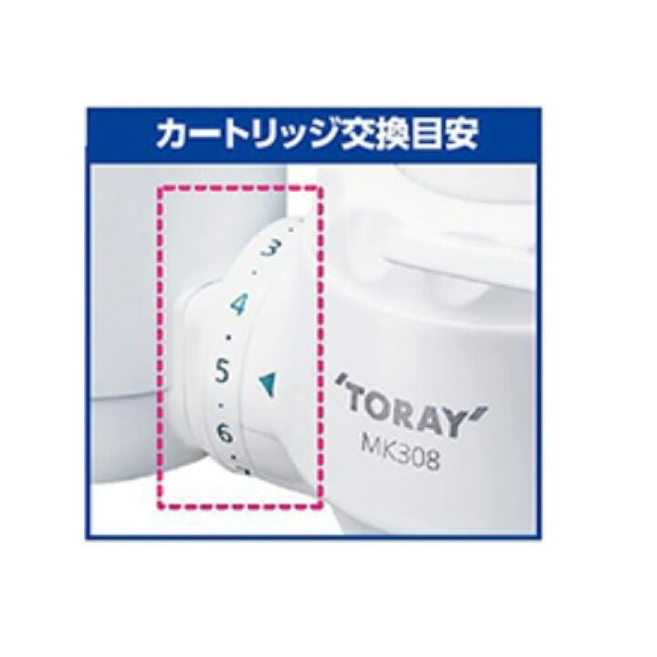 楽天市場】TORAY（東レ） 浄水器 トレビーノ カセッティ308T−T3 