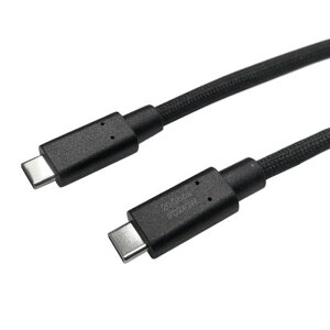 Modget(���W�F�b�g) USB Type-C to Type-C �P�[�u���^20Gbps�^PD240W�^1.0m ITC20G2510BK
