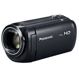 (長期無料保証)Panasonic（パナソニック） デジタルハイビジョンビデオカメラ 内蔵メモリー（64GB） Wi-Fi搭載 HC-V495M-K ブラック
