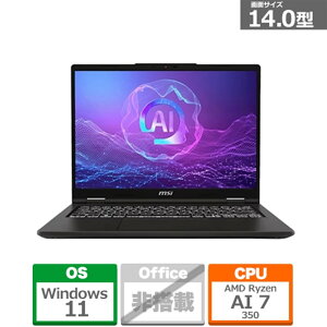 MSIiGGXACj m[gp\R Venture A14 AI+ A3HM/Copilot+ PC VENTUREA14A3HMG-1055JP \bhOC