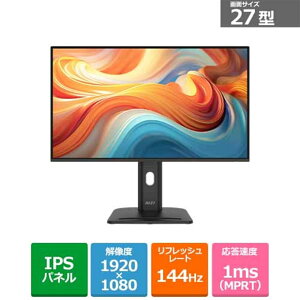 MSI�i�G���G�X�A�C�j 27�^�r�W�l�X���j�^�[�@PRO MP275PG E14 PRO-MP275PG-E14 �u���b�N