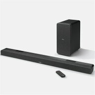 (長期無料保証)DENON（デノン） ワイヤレスサブウーハー付き Dolby Atmos サウンドバー DHT-S517K ブラック