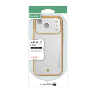 �G���R�� iPhone 17 Pro�Ή� �\�t�g�P�[�X ���^���X�e�b�J�[�t PM-A25CUCTMLPN �s���N