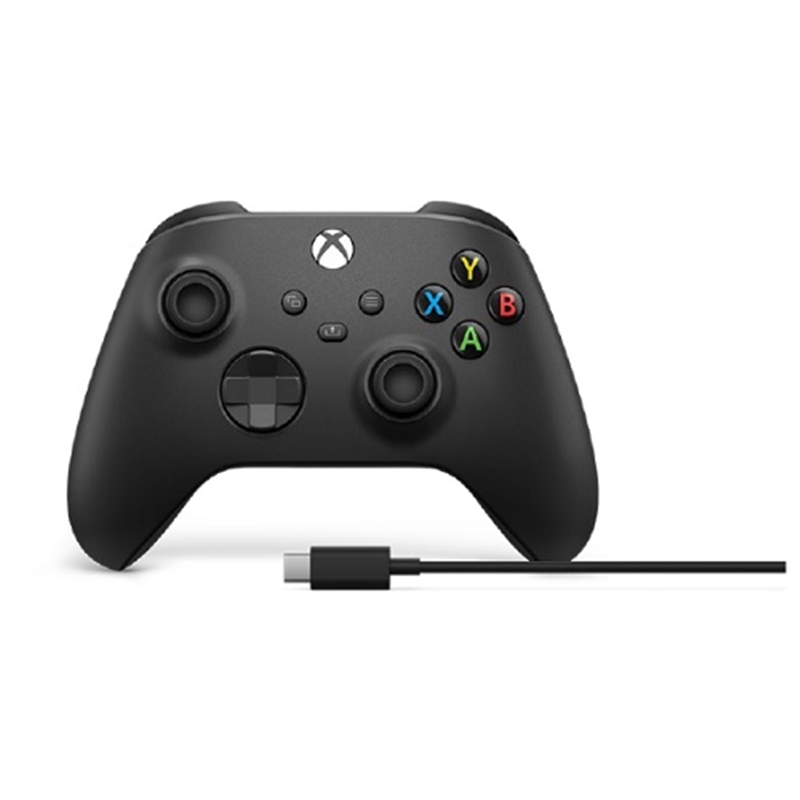 Microsoft（マイクロソフト） Xbox ワイヤレスコントローラー  USB-C ケーブル 1V8-00005 カーボンブラック