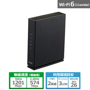 GR Wi-Fi 6 1201+574Mbps 1G[^[ WRC-X1800GS2-B