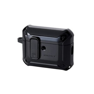 �G���R�� AirPods Pro 3�Ή� �n�C�u���b�h�P�[�X�iZEROSHOCK Lock�j AVA-AP07ZEROLBK �u���b�N