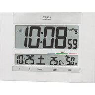 セイコークロック 電波デジタル置き時計 SQ429W