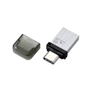 �G���R�� �L���b�v��USB Type-C(TM)������ MF-CAU32064GSV �V���o�[�@�e�ʁF64GB