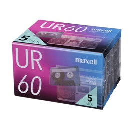 maxell（マクセル） カセットテープ UR-60N 5P