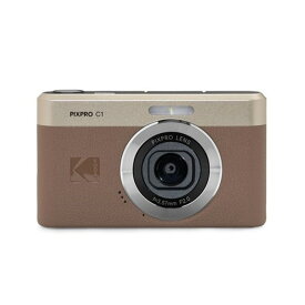 KODAK（コダック） コンパクトデジタルカメラ　KODAK PIXPRO C1 C1BN ブラウン