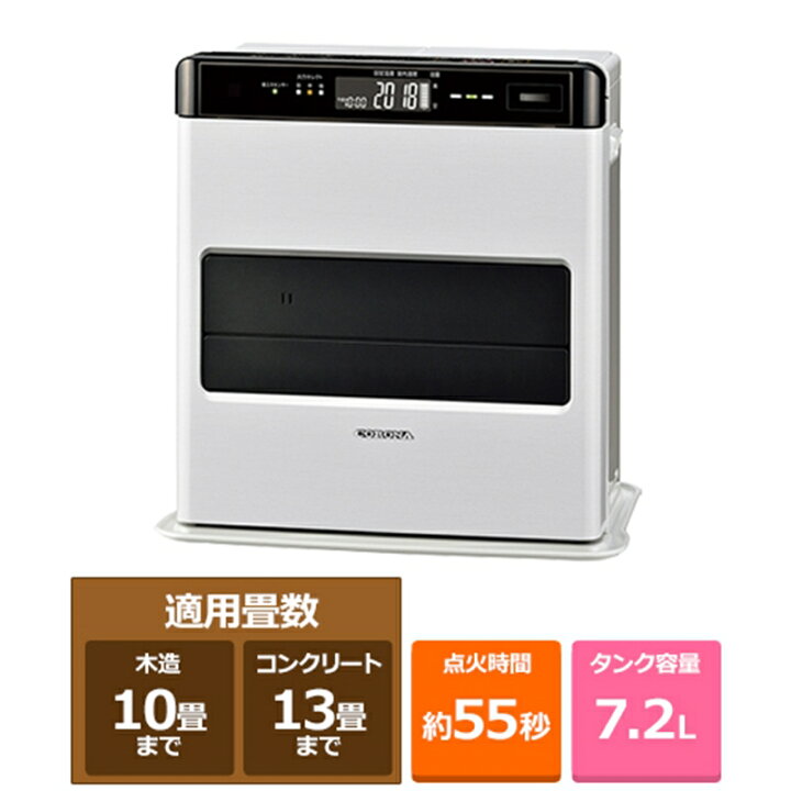 楽天市場】コロナ 石油ファンヒーター WZシリーズ FH-WZ3624BY(WG 