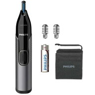 PHILIPS（フィリップス） ノーズエチケットカッター（鼻・耳・眉）電池式 NT3650/16 ブラック× メタリッ…