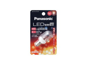 Panasonic�i�p�i�\�j�b�N�j LED�����d�� LDT1LE12C �d���F
