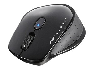 �o�b�t�@���[�iBuffalo�j �����@BlueLED�@5�{�^���@�}�E�X BSMBW510MBK �u���b�N