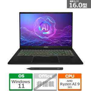 MSIiGGXACj Summit A16 AI+ A3 / Copilot+ PC SUMMIT16-A3HMTG-6203JP CNubN