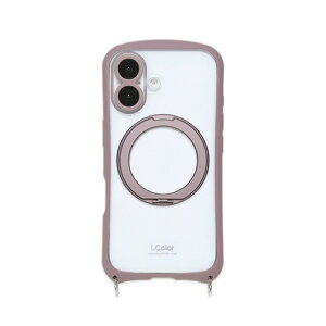 NATURAL design iPhone 17�Ή� �w�ʌ^�P�[�X�ii.Color+�j iP25-61-ICMG05 �J�J�I