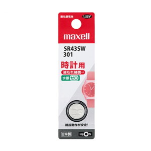 maxell�i�}�N�Z���j ���v�p�@�{�^���^�_����d�r�@1���� SR43SW 1BT B