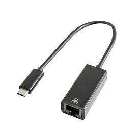 GOPPA USB 3.2 Gen 1 Type-C接続 ギガビットLANアダプター GP-CR45GH/B ブラック