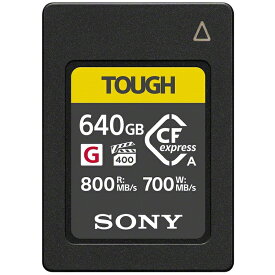 SONY（ソニー） CFexpress Type A メモリーカード CEA-G640T 容量：640GB