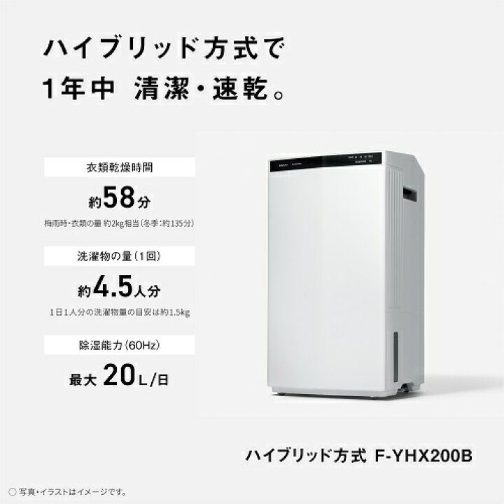 楽天市場】Panasonic（パナソニック） ハイブリッド方式 衣類乾燥除湿 