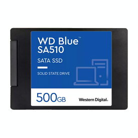 WESTERN DIGITAL WD Blue SA510 SATA SSD 2.5インチ/7mmケース入り WDS500G3B0A