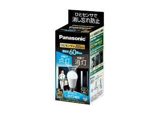 Panasonicipi\jbNj LEDd@ЂƃZT[^Cv LDA8DGKUNS F@60W`/E26