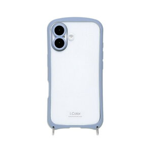 NATURAL design iPhone17�Ή� �w�ʌ^�P�[�X�ii.Color�j iP25-61-ICSH02 �X�J�C�u���[