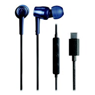 オーディオテクニカ USB Type-C用イヤホン ATH-CKD30C BL ブルー