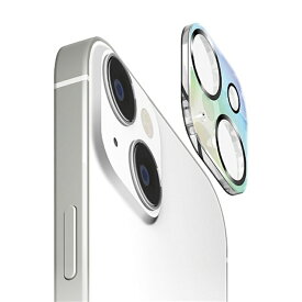 PGA iPhone 15 / 15 Plus デュアルカメラ用 カメラフルプロテクター PG-23ACLG06AR オーロラ/ブラック