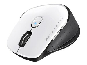 �o�b�t�@���[�iBuffalo�j �����@BlueLED�@5�{�^���@�}�E�X BSMBW510MWH �z���C�g