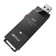 バッファロー（Buffalo） USB 3.2（Gen.1）対応 テレビ対応・スティック型SSD SSD-PUT250U3-BKC ブラック…