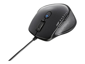 �o�b�t�@���[�iBuffalo�j �L���@BlueLED�@5�{�^���@�}�E�X BSMBU510SBK �u���b�N